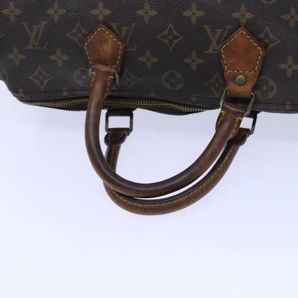 LOUIS VUITTON Monogram Speedy 30 Hand Bag M41526 LV Auth 71195 - Picture 8 of 16